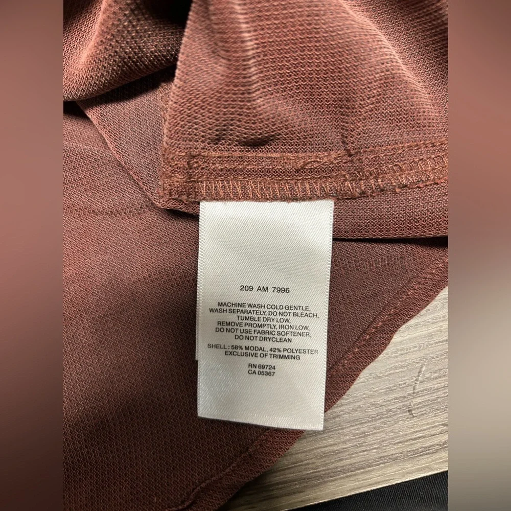 Columbia Button Up Shirt Mens Size 2XL  Copper Brown Omni-Shade Pocket - Picture 4 of 7